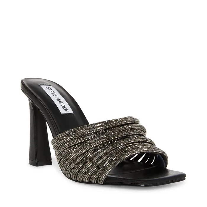 Womens Soreya Black Multi Steve Madden Heels