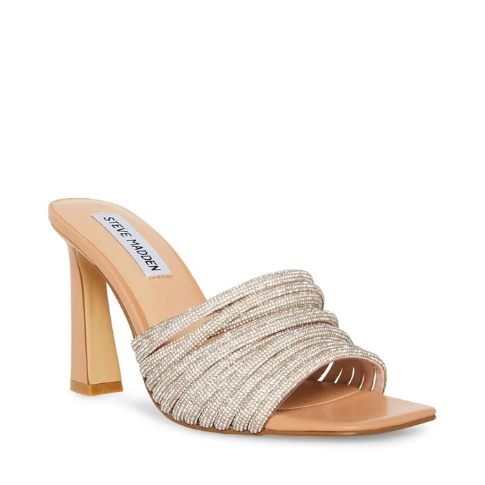 Womens Soreya Tan Multi Steve Madden Heels
