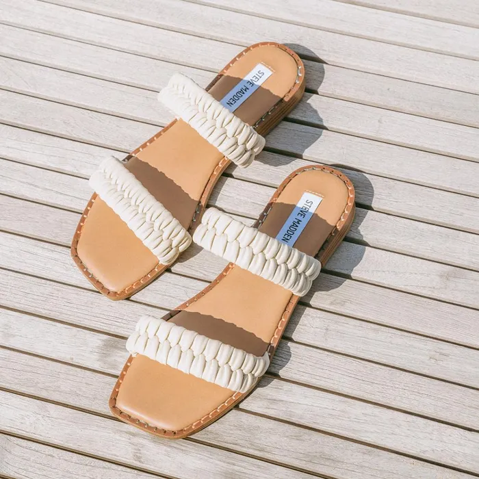 Womens Stacie Bone Steve Madden Sandals