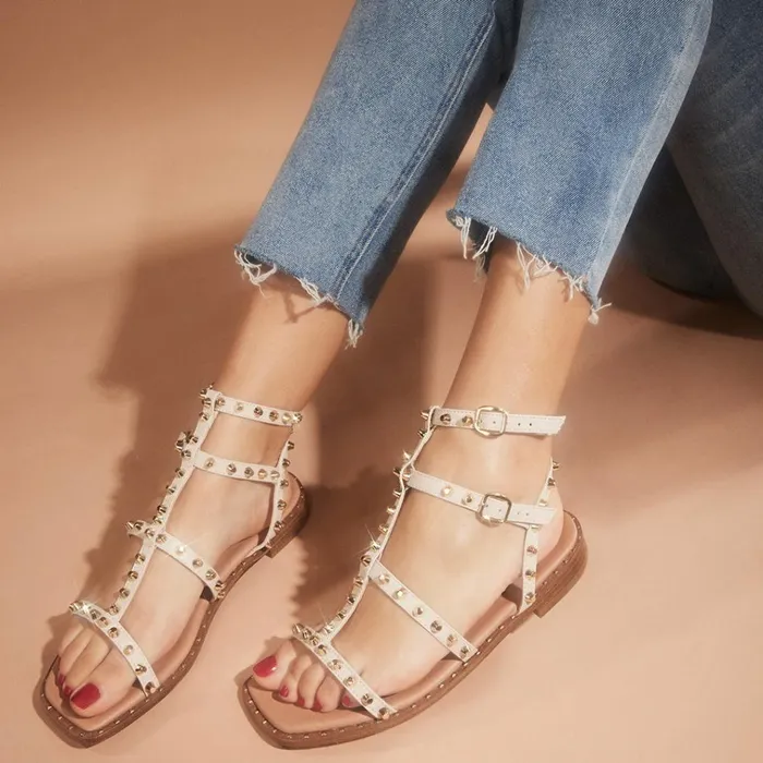 Womens Sunnie Bone Steve Madden Sandals