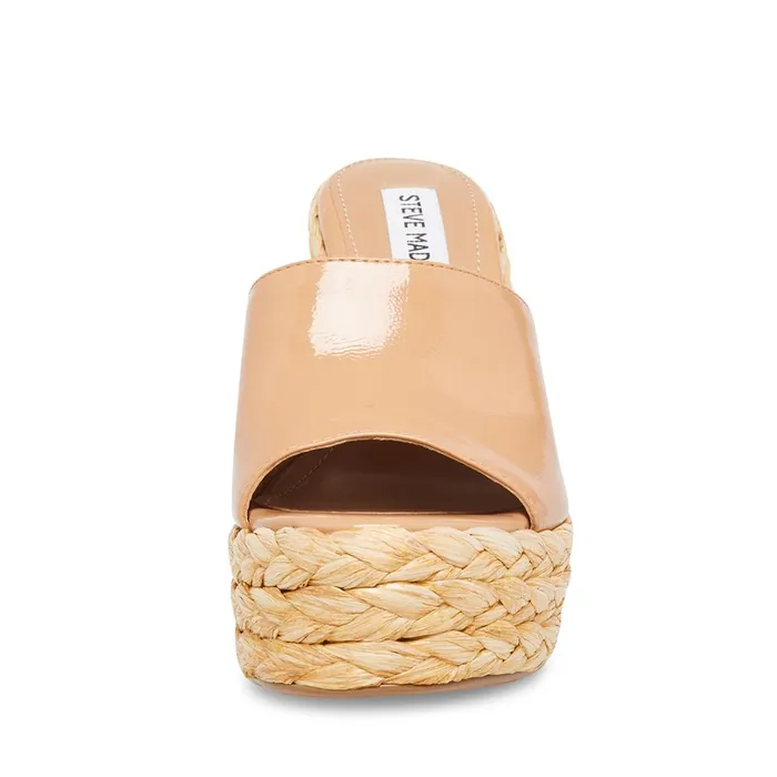 Womens Tabitha Tan Patent Steve Madden Sandals
