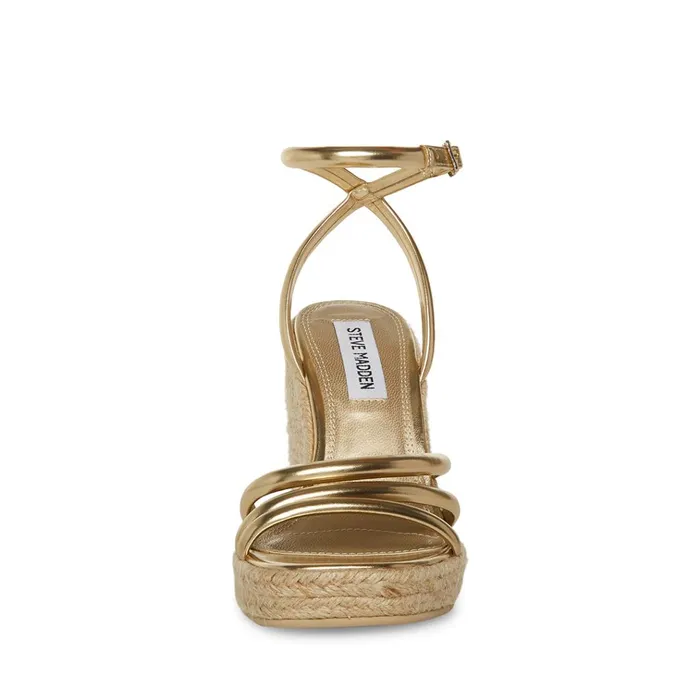 Womens Taylor Gold Steve Madden Sandals
