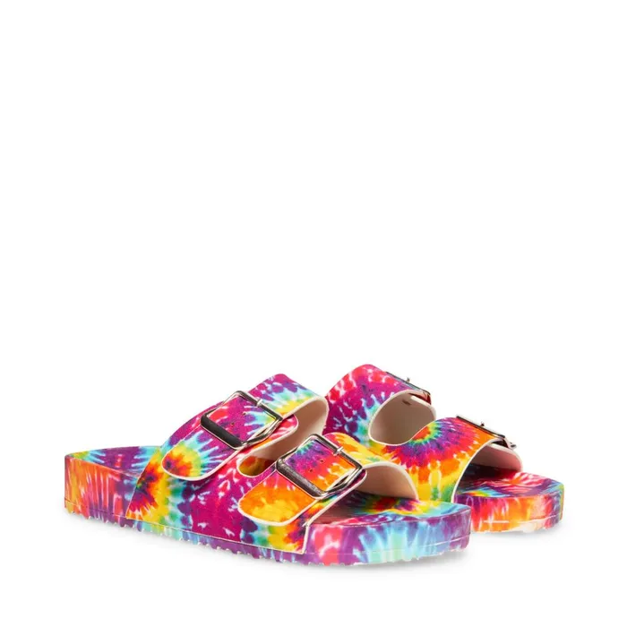 Womens TeddyT Bright Multi Steve Madden Sandals