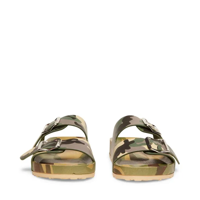 Womens TeddyT Camouflage Steve Madden Sandals