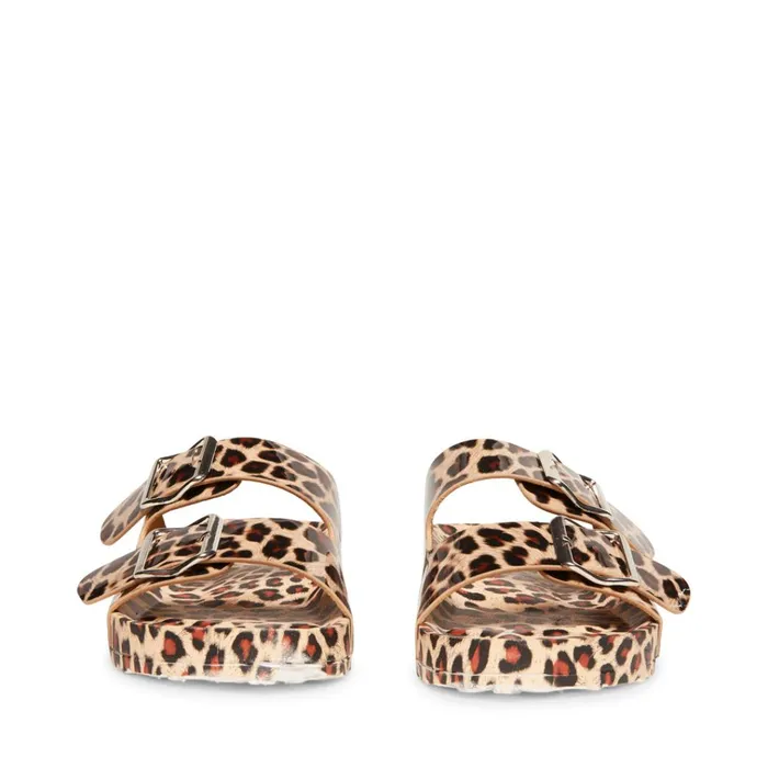 Womens TeddyT Leopard Steve Madden Sandals