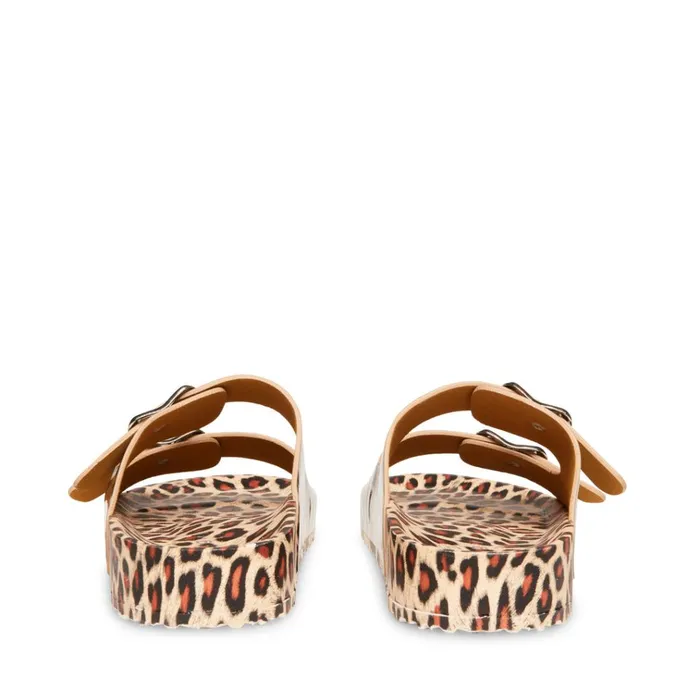 Womens TeddyT Leopard Steve Madden Sandals