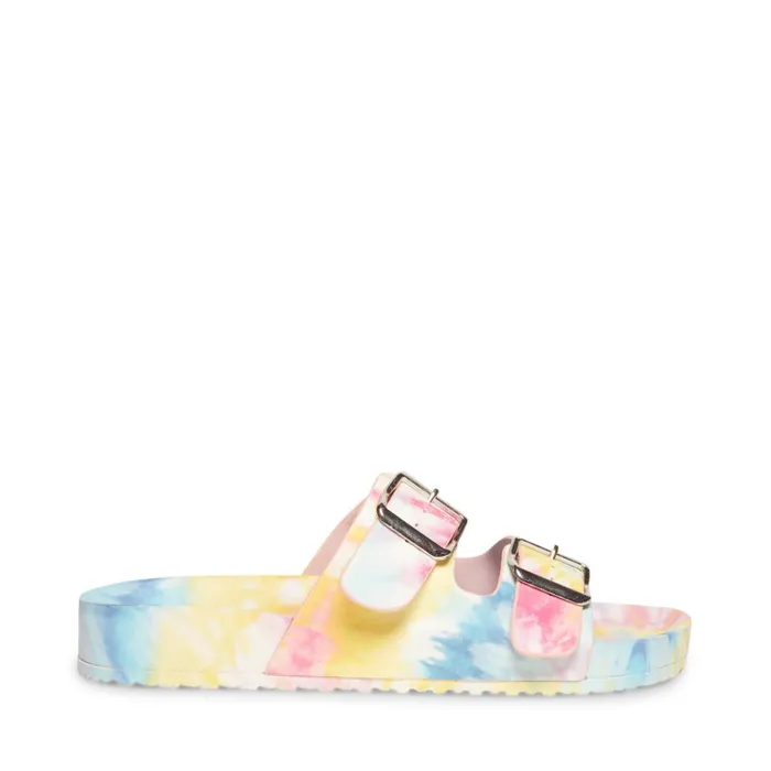 Womens TeddyT Pastel Multi Steve Madden Sandals