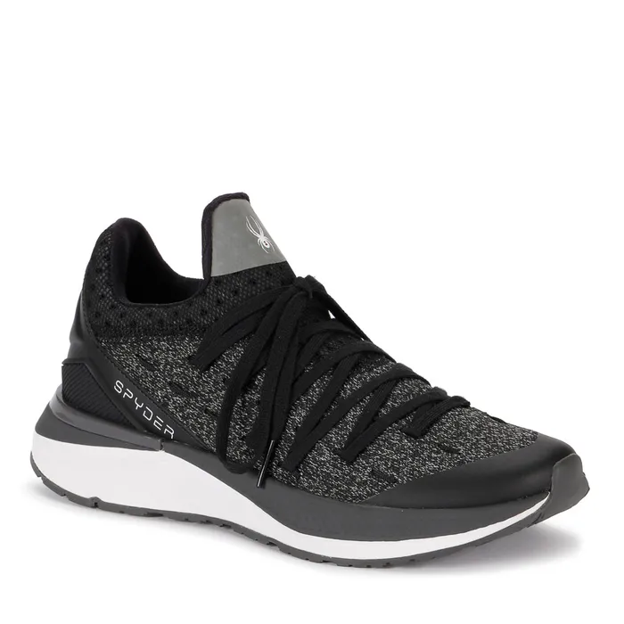 Womens Tempo 8211 Black Heather Spyder Sneakers