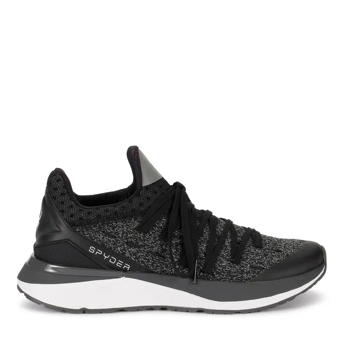 Womens Tempo 8211 Black Heather Spyder Sneakers