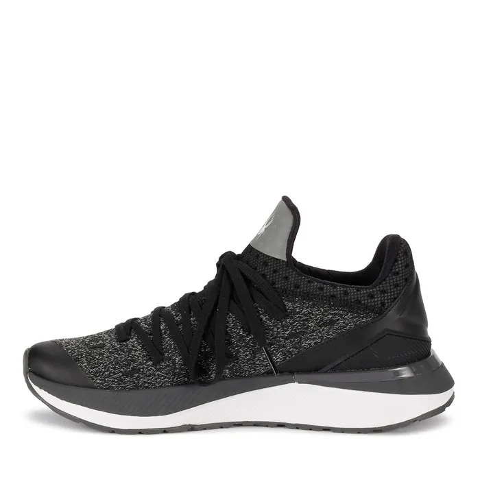 Womens Tempo 8211 Black Heather Spyder Sneakers