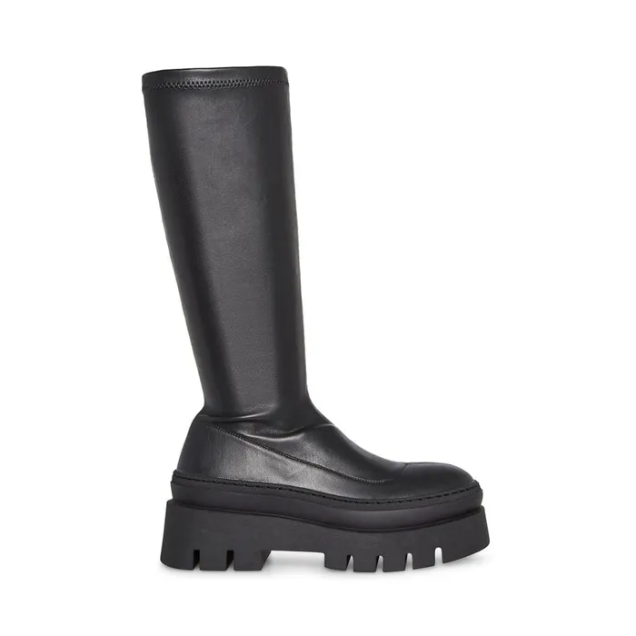 Womens Titan Black Steve Madden Boots and Booties