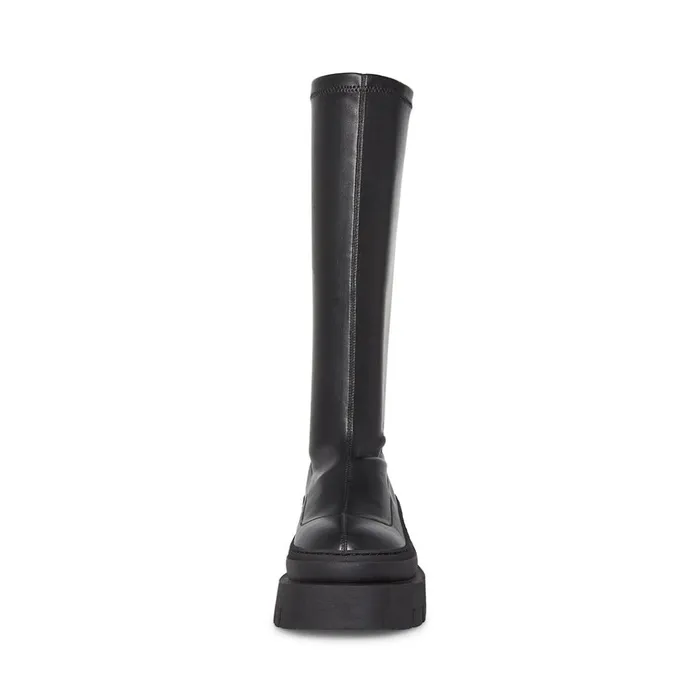 Womens Titan Black Steve Madden Boots and Booties Womens Titan Black Steve Madden Boots and Booties