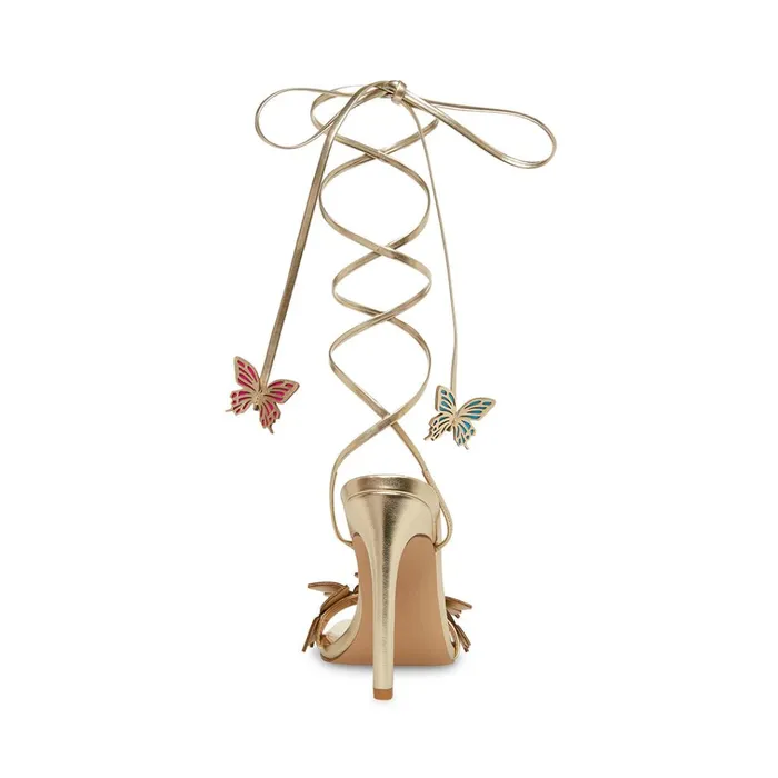 Womens Utopia Gold Steve Madden Heels