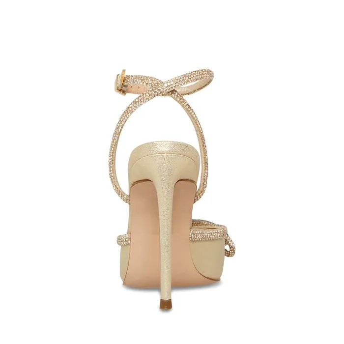 Womens Viable Gold Steve Madden Heels
