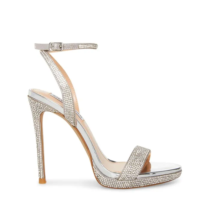 Womens WaferR Rhinestones Steve Madden Heels