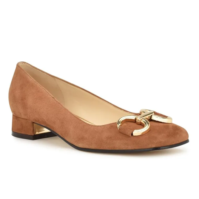 Works Dress Pumps Natural Women Nine West Heels