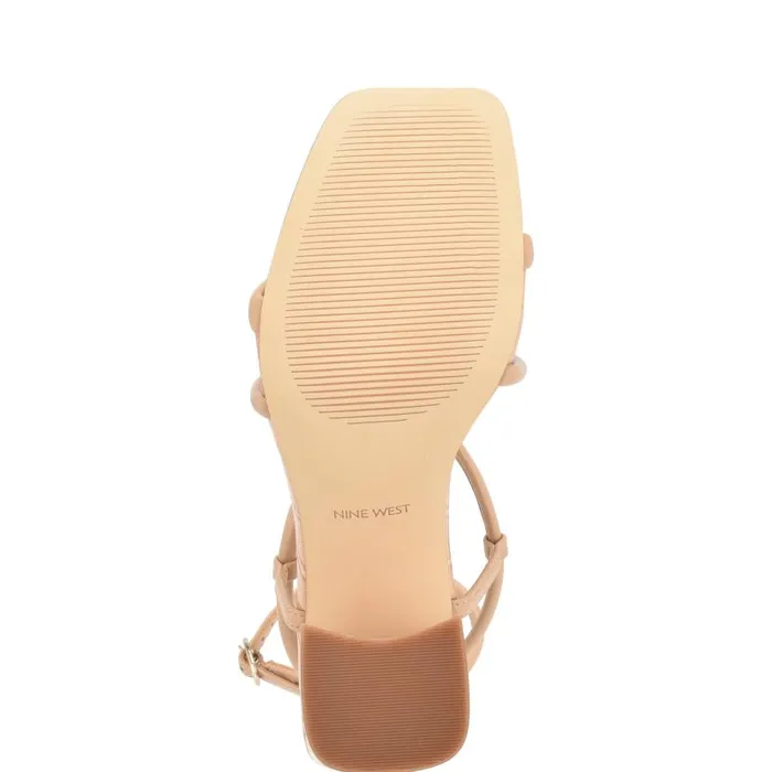 Yeera Strappy Heeled Sandals Warm Blush Women Nine West Heels