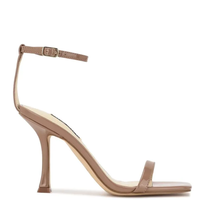 Yess Ankle Strap Sandals Clay Women Nine West Heels