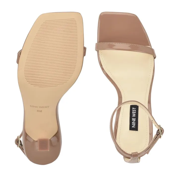 Yess Ankle Strap Sandals Clay Women Nine West Heels